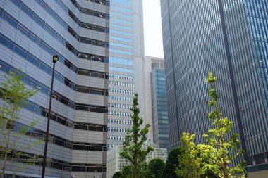 Japonya 'daki modern yüksek binalar