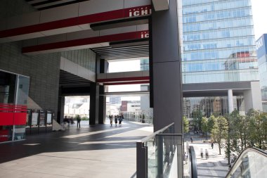 Modern şehir manzarası arka plan görüntüsü, şehir konsepti 