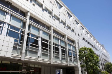 Modern şehir manzarası arka plan görüntüsü, şehir konsepti 