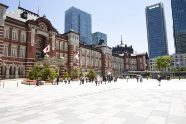 Tokyo İstasyonu, Chiyoda City, Tokyo, Japonya 'daki tren istasyonu.