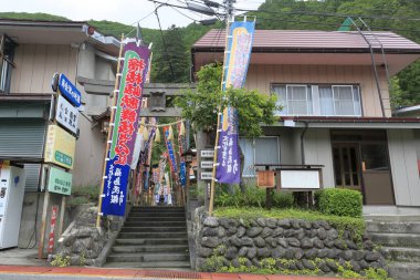 Eski geleneksel Japon mimari görüşü