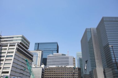 Japonya 'daki modern yüksek binalar