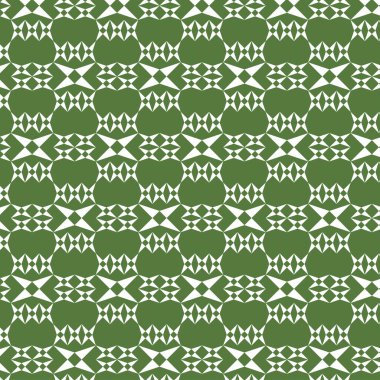  Geometrik dikişsiz kalıp, vektör illüstrasyonu