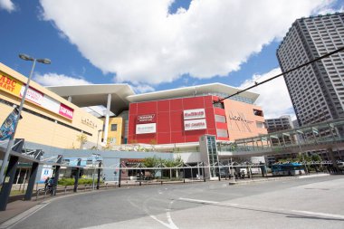 Şehir manzarası arka plan görüntüsü, şehir konsepti 