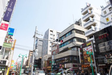 Modern şehir manzarası arka plan görüntüsü, şehir konsepti 