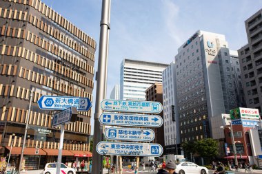 Modern şehir manzarası arka plan görüntüsü, şehir konsepti 