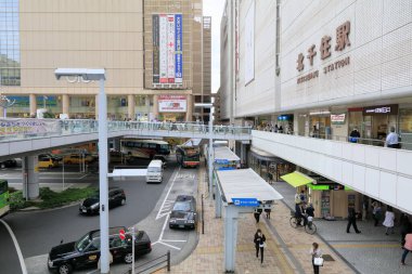 Şehir manzarası arka plan görüntüsü, şehir konsepti 