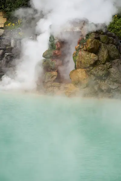hot water in hot spring