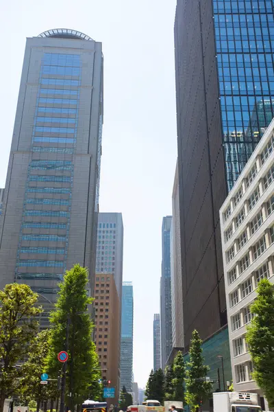 日本的现代高层建筑 — 图库照片