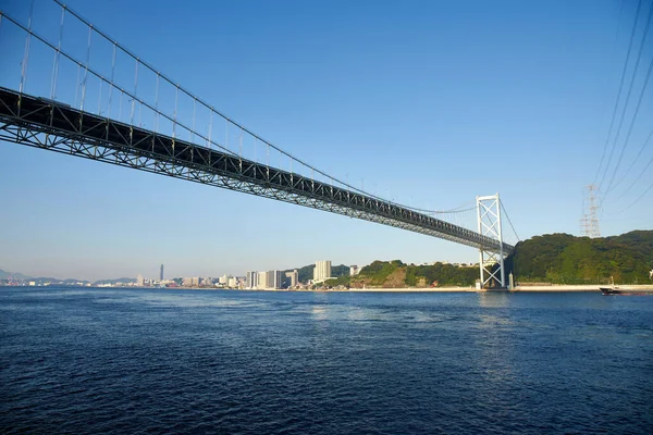 View Kanmon Bridge Japan — Stock Photo, Image