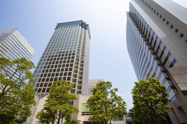 Japonya 'daki modern yüksek binalar