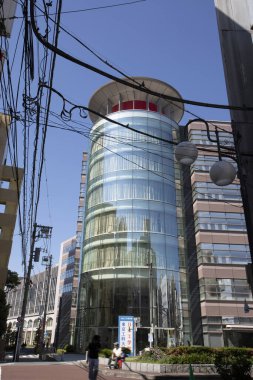 Şehir manzarası arka plan görüntüsü, şehir konsepti 