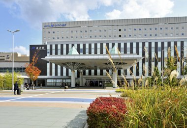 Modern şehir manzarası arka plan görüntüsü, şehir konsepti 