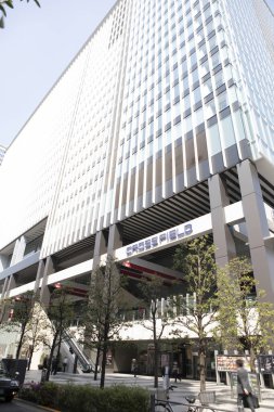 Modern şehir manzarası arka plan görüntüsü, şehir konsepti 