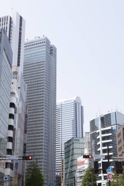 Modern şehir manzarası arka plan görüntüsü, şehir konsepti 