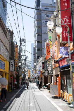 Modern şehir manzarası arka plan görüntüsü, şehir konsepti 