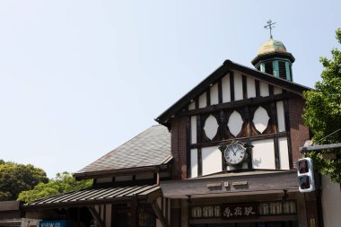 Modern şehir arka plan görüntüsü, şehir manzarası konsepti