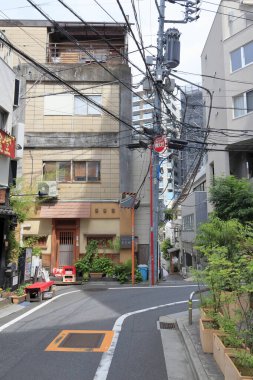 Şehir manzarası arka plan görüntüsü, şehir konsepti 