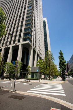 Japonya 'daki modern yüksek binalar