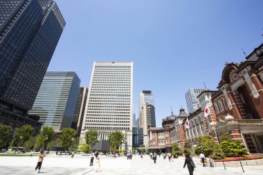 Tokyo İstasyonu, Chiyoda City, Tokyo, Japonya 'daki tren istasyonu.