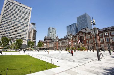 Tokyo İstasyonu, Chiyoda City, Tokyo, Japonya 'daki tren istasyonu.