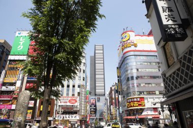 Modern şehir manzarası arka plan görüntüsü, şehir konsepti 