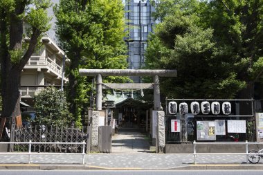 Modern şehir manzarası arka plan görüntüsü, şehir konsepti 