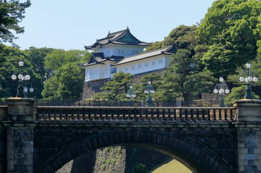 Japon İmparatorluk Sarayı, Chiyoda bölgesi, Tokyo, Japonya