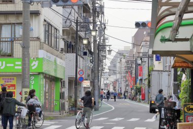 Şehir manzarası arka plan görüntüsü, şehir konsepti 