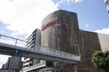 Şehir manzarası arka plan görüntüsü, şehir konsepti 