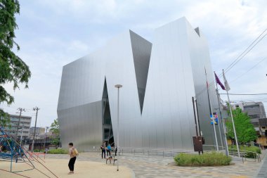 Japonya, Tokyo 'daki Sumida Hokusai Müzesi binası.