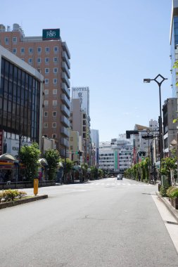 Modern şehir manzarası arka plan görüntüsü, şehir konsepti 