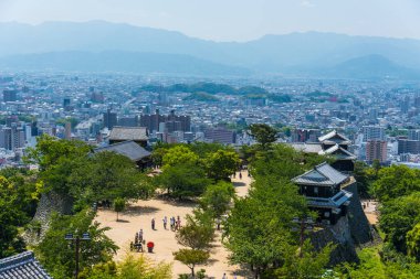 Modern şehir manzarası arka plan görüntüsü, şehir konsepti 