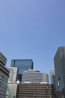 Japonya 'daki modern yüksek binalar