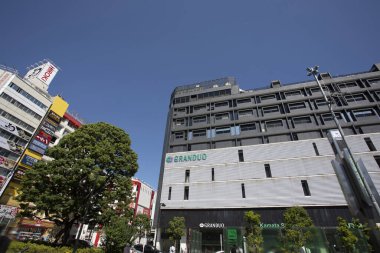 Şehir manzarası arka plan görüntüsü, şehir konsepti 