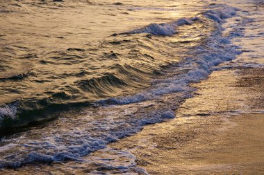 güzel gün batımı arkaplan görüntüsü 