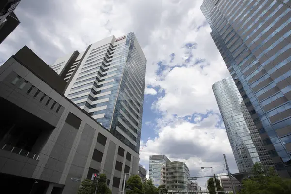 Bâtiments Modernes Dans Ville Tokyo Japon — Photo