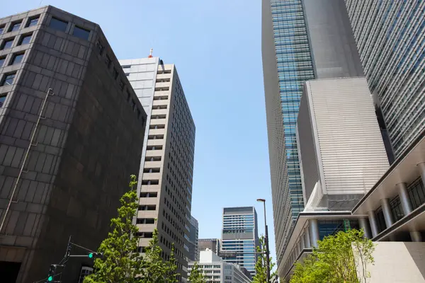 Modern High Rise Buildings Japan — Stock Photo, Image