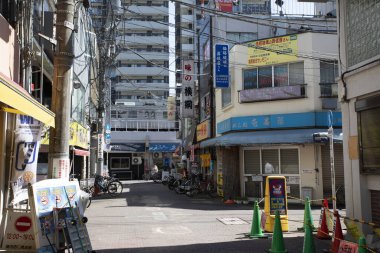 Modern şehir manzarası arka plan görüntüsü, şehir konsepti 