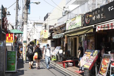 Modern şehir manzarası arka plan görüntüsü, şehir konsepti 
