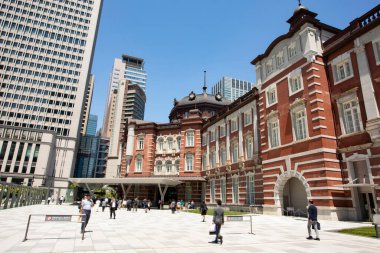 Tokyo İstasyonu, Chiyoda City, Tokyo, Japonya 'daki tren istasyonu.