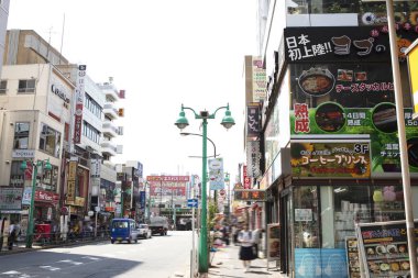 Modern şehir manzarası arka plan görüntüsü, şehir konsepti 