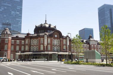 Tokyo İstasyonu, Chiyoda City, Tokyo, Japonya 'daki tren istasyonu.