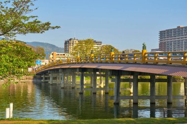 Seta no Karahashi Köprüsü, Otsu, Shiga, Japonya