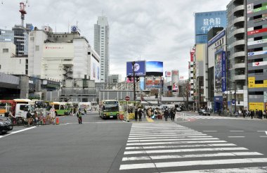 Modern şehir manzarası arka plan görüntüsü, şehir konsepti 