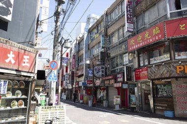 Modern şehir manzarası arka plan görüntüsü, şehir konsepti 