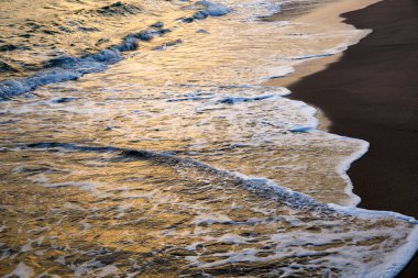 güzel gün batımı arkaplan görüntüsü 