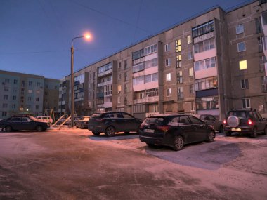 Geceleri Winter City Caddesi