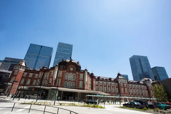 Gare Tokyo Gare Ferroviaire Dans Ville Chiyoda Tokyo Japon — Photo