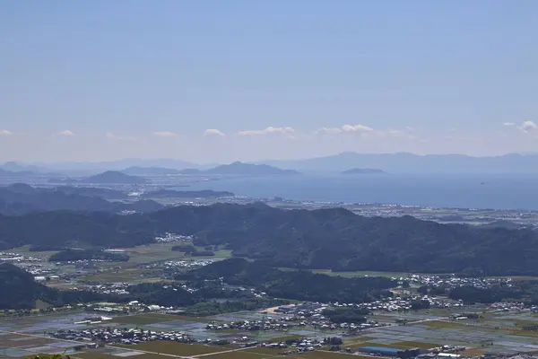 Bela Vista Topo Monte Ibuki Japão — Fotografia de Stock